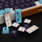 Comet 104+31 XDA profile Keycap PBT Dye-subbed Cherry MX Keycaps Set Mechanical Gaming Keyboard